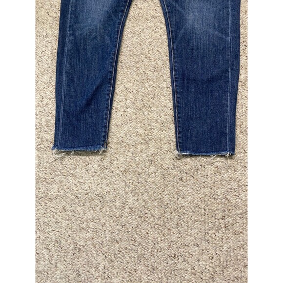 31 Levi's High-Rise Button Fly Wedgie Skinny Raw Hem - Picture 4 of 11